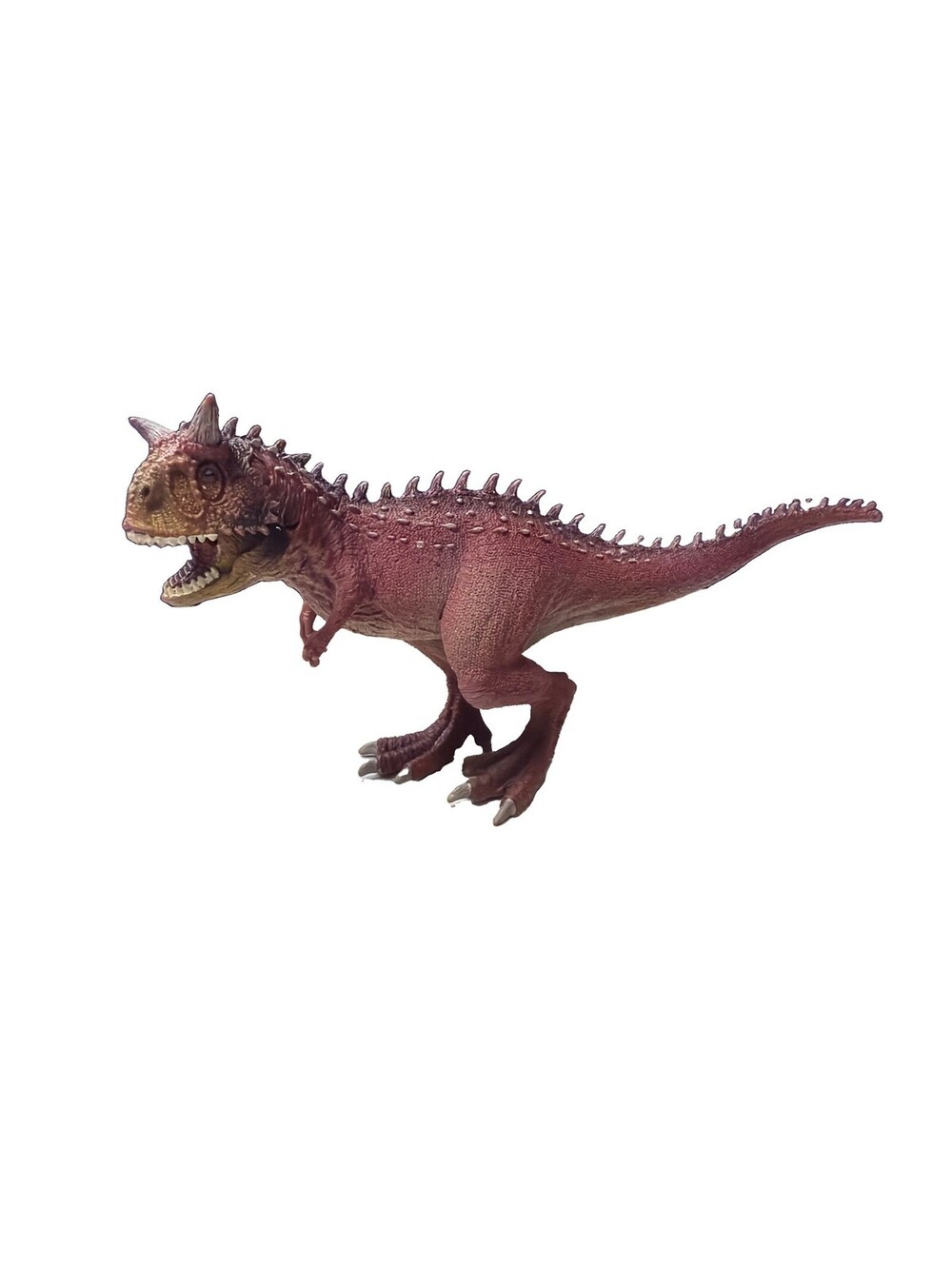 Schleich 2012 Carnotaurus Red Dinosaur Animal Toy Figure 5” X 8” Collectible